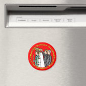 磁石：ロシアの正結婚正の マグネット (インサイチュ (食洗機))