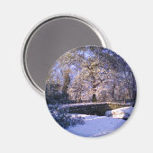 磁石：冬のワンダーランド マグネット (正面/裏面)