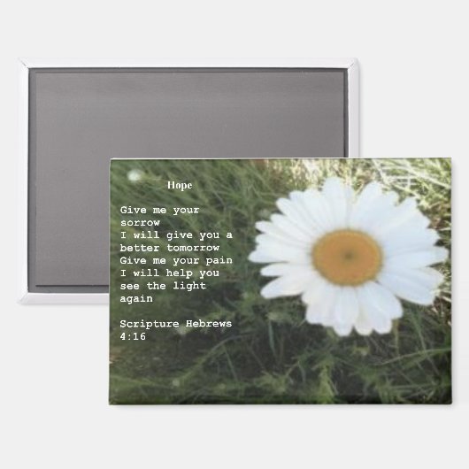 磁石「希望」 マグネット (正面/裏面)