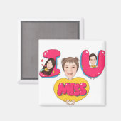 磁石 – 正方形 (正面/裏面)