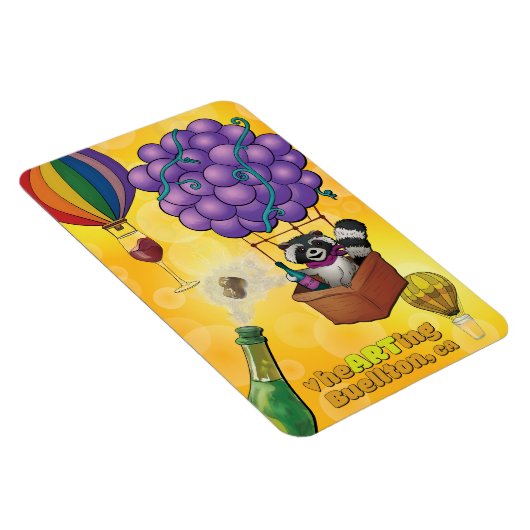 磁石 – 気泡 (右側)