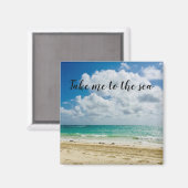 磁石：海に連れて行ってくれ マグネット (正面/裏面)