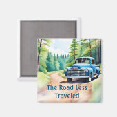 磁石 – 道路の走行距離が少ない (正面/裏面)