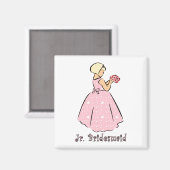 磁石： Jr Bridesmaid マグネット (正面/裏面)