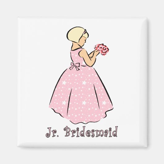 磁石： Jr Bridesmaid マグネット (正面)
