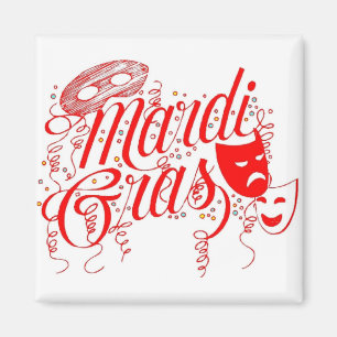 磁石Mardi Gras マグネット