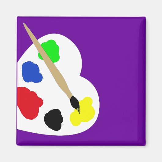 磁絵を描石 マグネット (正面)