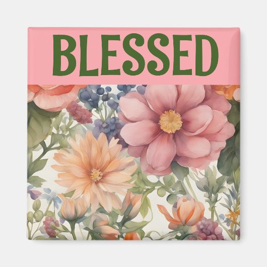 磁賛美石 マグネット (正面)