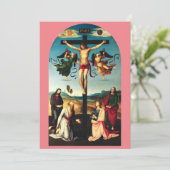 磔刑のキリストと聖母マリア シーズンカード (スタンド正面)