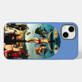 磔刑のキリストと聖母マリア Case-Mate iPhoneケース (裏面 (横))
