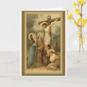 磔 カード (黄色い花)