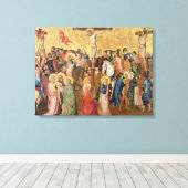 磔 キャンバスプリント (インサイチュ (ウッドフロア))