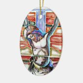 磔 セラミックオーナメント (左)