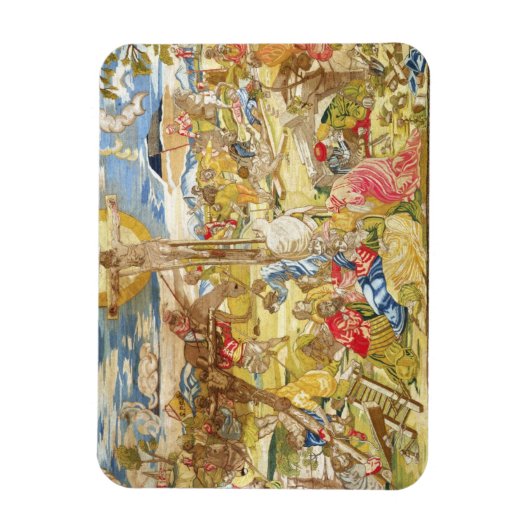 磔、1609年（刺繍） マグネット (縦)