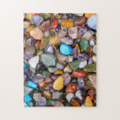 磨いた岩 ジグソーパズル (縦)