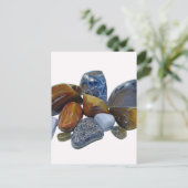 磨いた岩 ポストカード (スタンド正面)