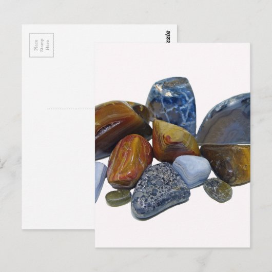 磨いた岩 ポストカード (正面/裏面)