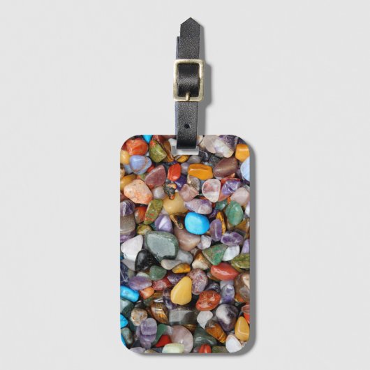 磨いた岩 ラゲッジタグ (正面縦)