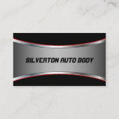 磨かれたクロム一見を滑らかにして下さい 名刺 (正面)