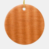 磨かれた銅の波状の質の背景 セラミックオーナメント (裏面)