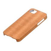 磨かれた銅の波状の質の背景 Case-Mate iPhoneケース (下部)