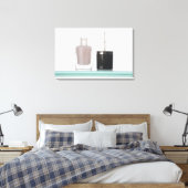 磨き粉のボトルの閉じ込め キャンバスプリント (インサイチュ (寝室))