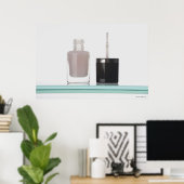 磨き粉のボトルの閉じ込め ポスター (ホームオフィス)