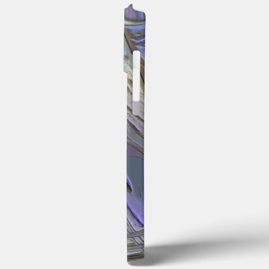 磨素朴き彫りのデジタル拡大ミックス Case-Mate iPhoneケース (裏面 / 左)