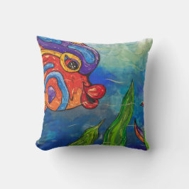 礁の魚の枕 クッション