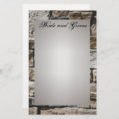 礎石結婚文具 便箋 (正面/裏面)