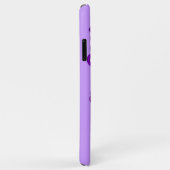 示された蝶iPodの紫色の箱 Case-Mate iPhoneケース (裏面/右)