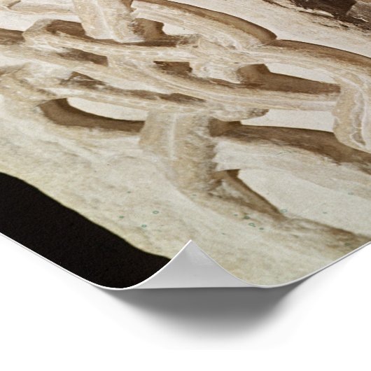 示す柱の詳細 ポスター (角)