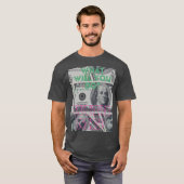 示唆に富むフレーズを使用したド考えルのTシャツ記号 Tシャツ (正面フル)