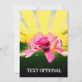 礼を言え感じ! 招待状 (正面)