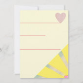 礼を言え感じ! 招待状 (裏面)