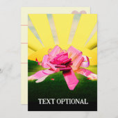 礼を言え感じ! 招待状 (正面/裏面)