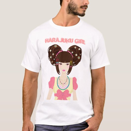 礼儀のユリコのストライプなティー Tシャツ (正面)