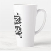 礼儀は打破だ カフェラテマグ (右)