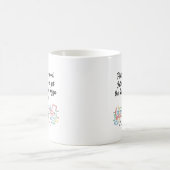 礼儀は良いが、ピザの方がもっと良い コーヒーマグカップ (中央)