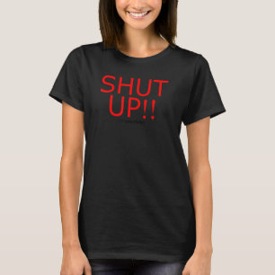 礼儀正しい話よう黙表現る Tシャツ