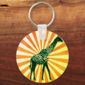 礼儀正しく勤勉な人を与える キーホルダー (正面)