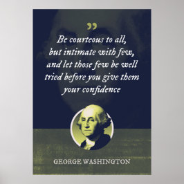 礼儀正しく、少数と親密である ポスター