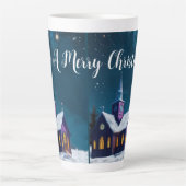 礼拝の理由 カフェラテマグ (正面)