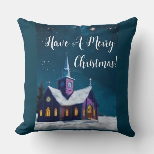 礼拝の理由 クッション (正面)