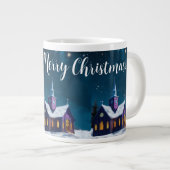 礼拝の理由 ジャンボコーヒーマグカップ (正面右)