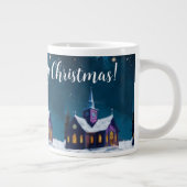 礼拝の理由 ジャンボコーヒーマグカップ (右)