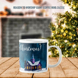 礼拝の理由 ジャンボコーヒーマグカップ