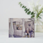 礼拝の間のサンボーン教会。 ポストカード (スタンド正面)