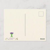 礼拝アートイエローオレンジスパイラル10月17日ESSL ポストカード (裏面)