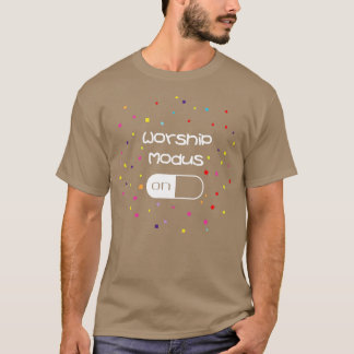 礼拝イエスバイブル神クリスチャンLieb Tシャツ